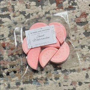 Pink Organic Soy Candle Melts Watermelon
